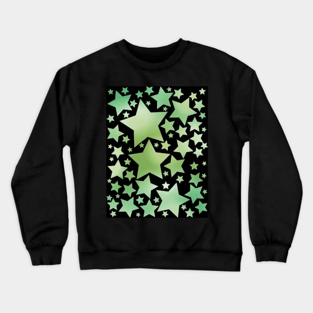 Glow Stars Crewneck Sweatshirt by LaurenPatrick